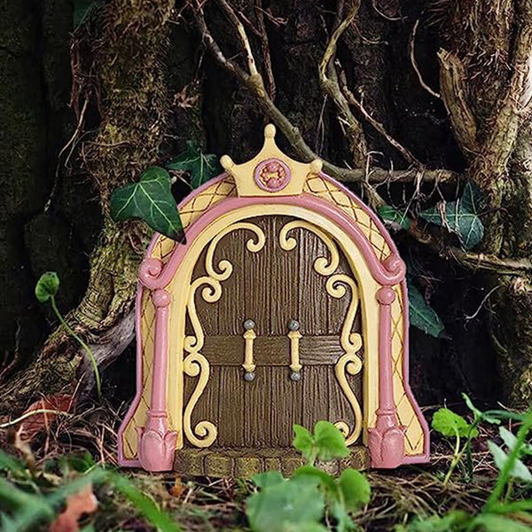Mini Fairy Garden Door Outdoor Decor Accessories