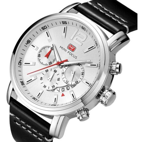 Veile Studios Mini Focus Fashion Sport Quartzbrand Men Luxury Famous Male Clock White Watches