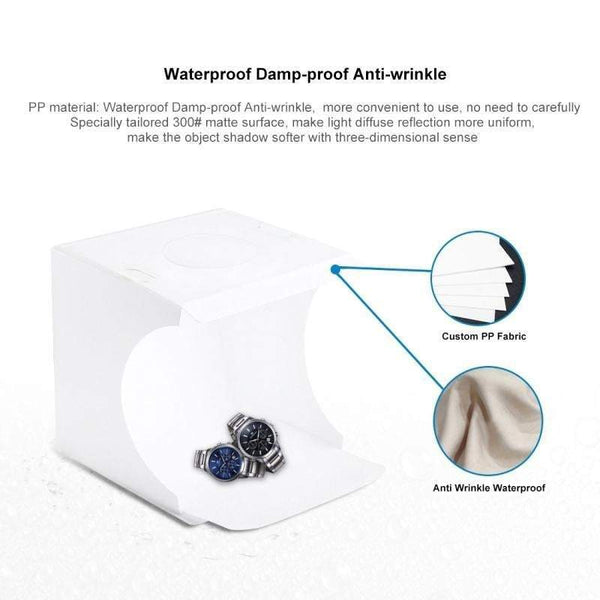 Led Mini Folding Lightbox Portable Photography Softbox Softboxes & Diffusers