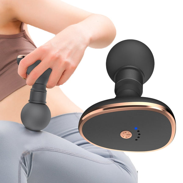 Mini Handheld Massager Portable Rechargeable Muscle Gun For Back Shoulder Arm Leg