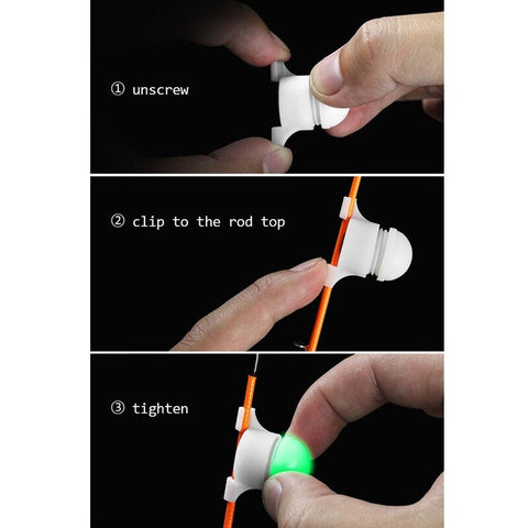 Fish Bite Alarm Clip On Telescopic Fishing Rod Tip Electronic Indicator Bite Alarms