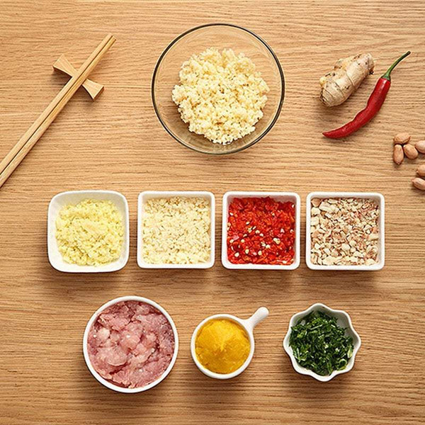 Garlic Crushers Mini Manual Cutter Pull String Vegetable Fruit Slicer Chopper Peelers & Slicers