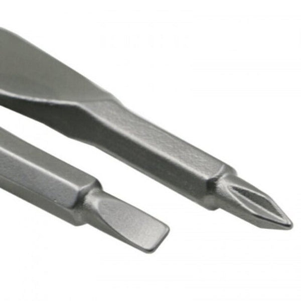 Mini Metal Outdoor Pocket Tool Multi Function Screwdriver Gear Silver