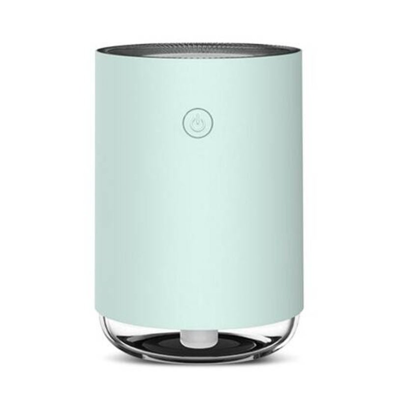 Mini Night Light Sterilization Air Humidifier 220Ml Ultrasonic Fog Creator Home Office Car Coral Blue Humidifiers