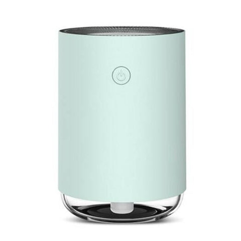 Mini Night Light Sterilization Air Humidifier 220Ml Ultrasonic Fog Creator Home Office Car Coral Blue Humidifiers