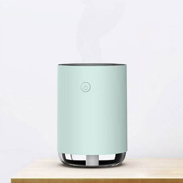 Mini Night Light Sterilization Air Humidifier 220Ml Ultrasonic Fog Creator Home Office Car Coral Blue Humidifiers