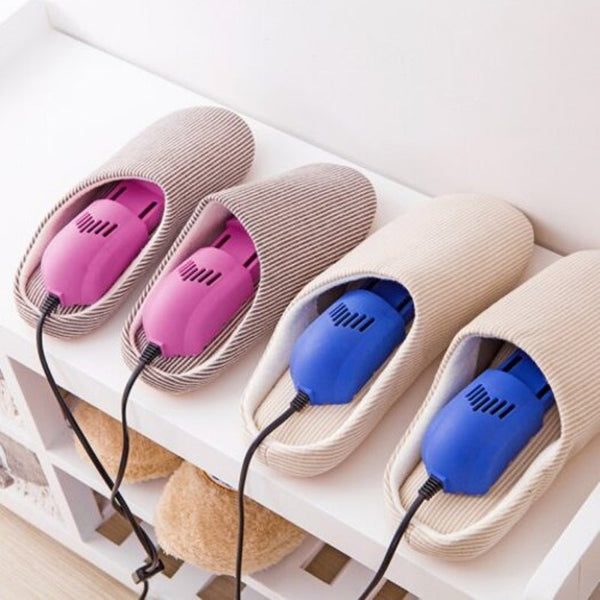 Mini 10W Deodorant Sterilization Drying Tool Shoes Dryer Constant Temperature Rose Red Shoe Dryers