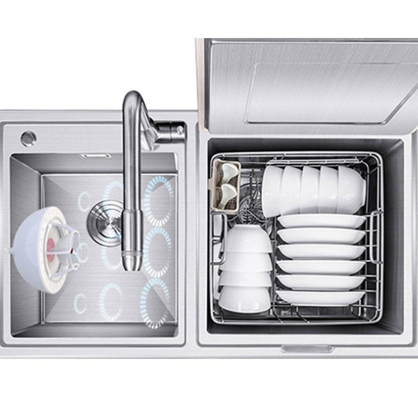 Mini Usb Dishwasher Ultrasound Bubble Kitchen Surf Other Laundry Supplies