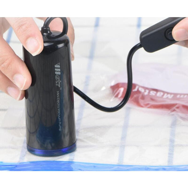 Mini Vacuum Machine Travel Storage Bag Suction Pump Food Sealer Vacuum Sealers