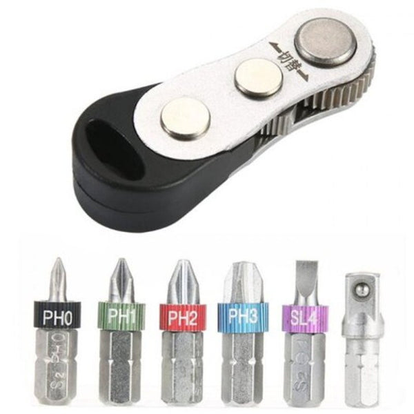 Mini Ratchet Bits Tool Kit Multi Other Wrenches & Spanners