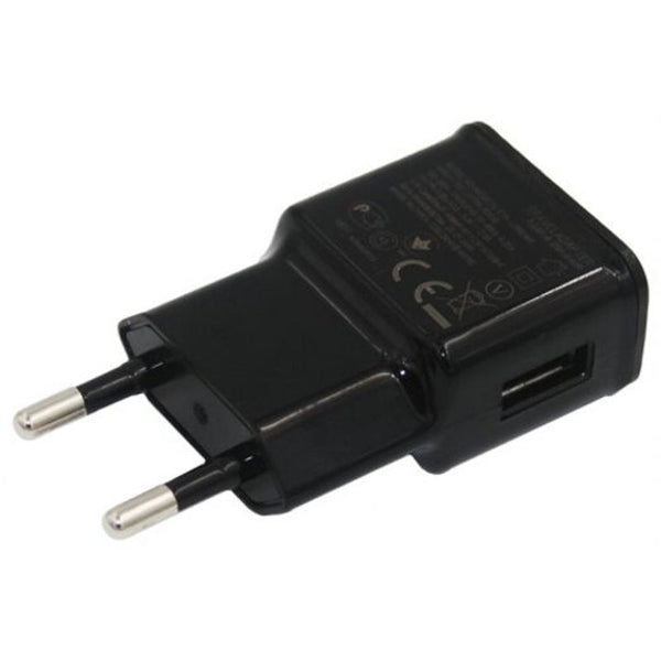 Mini Smile Universal 10W 5V 2A Usb Power Supply Wall Adapter Charger Black