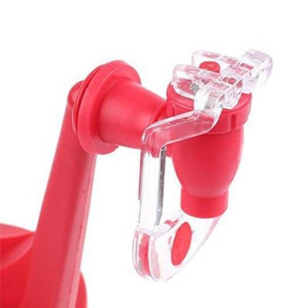 Mini Sode Coke Beer Beverage Switch Hand Pressure Drinking Fountains Red