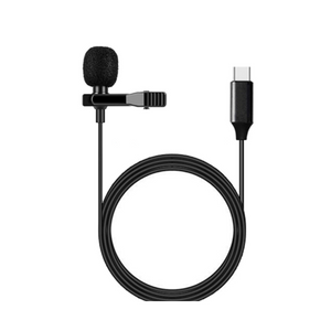 Mini Type C Mobile Phone Interview Microphone Live Recording Lavalier