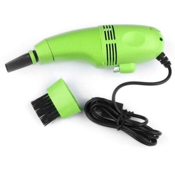 Mini Usb Vacuum Computers Laptop Keyboard Cleaner Brush Green Cleaning Equipment & Kits