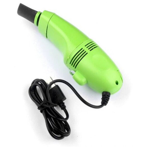 Mini Usb Vacuum Computers Laptop Keyboard Cleaner Brush Green Cleaning Equipment & Kits