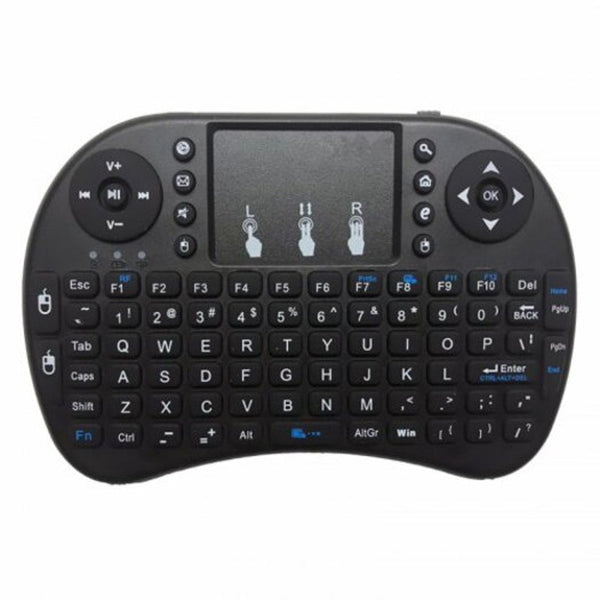 Mini Wireless 2.4G Back Light Touchpad Keyboard Black Keyboards & Keypads