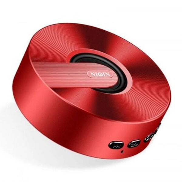 Mini Wireless Bluetooth Speakers Surround Sound Effect Boombox Usb Stereo Music Player Red Audio Docks & Mini Speakers