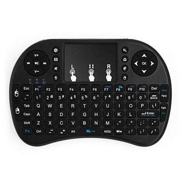 Keyboards & Keypads Mini Wireless Keyboard 2.4Ghz With Touchpad Mouse Handheld For Pc Android Tv Box Laptop Black