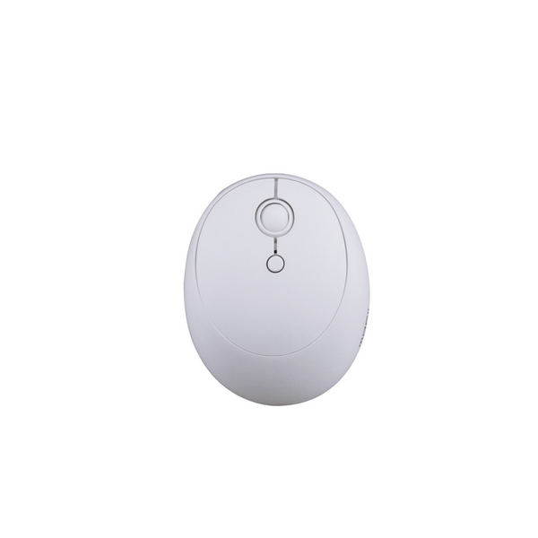 Mini Wireless Keyboard Mouse Set Round Bluetooth White Keyboard & Mouse Bundles