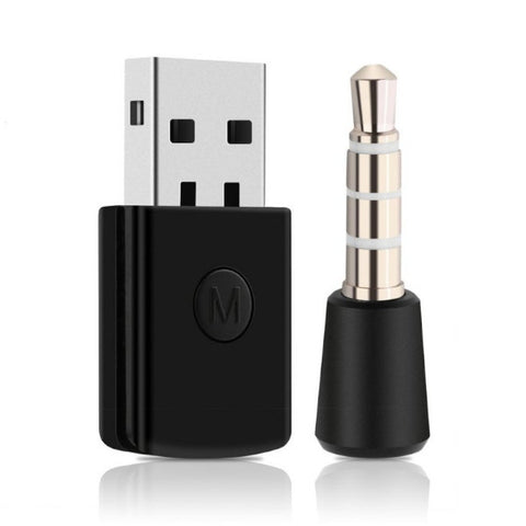 Mini 3.5Mm Bluetooth 4.0 Edr Usb Dongle Adapter For Ps4 Stable Performance Headsets