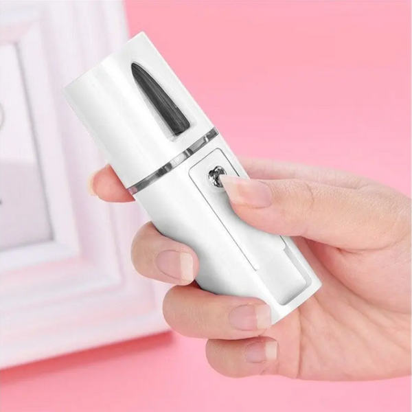 Mini Face Sprayer Nano Mister Facial Hair Steamer Ultrasonic Cold Beauty Hydrating Usb Rechargeable Skin Care Tool