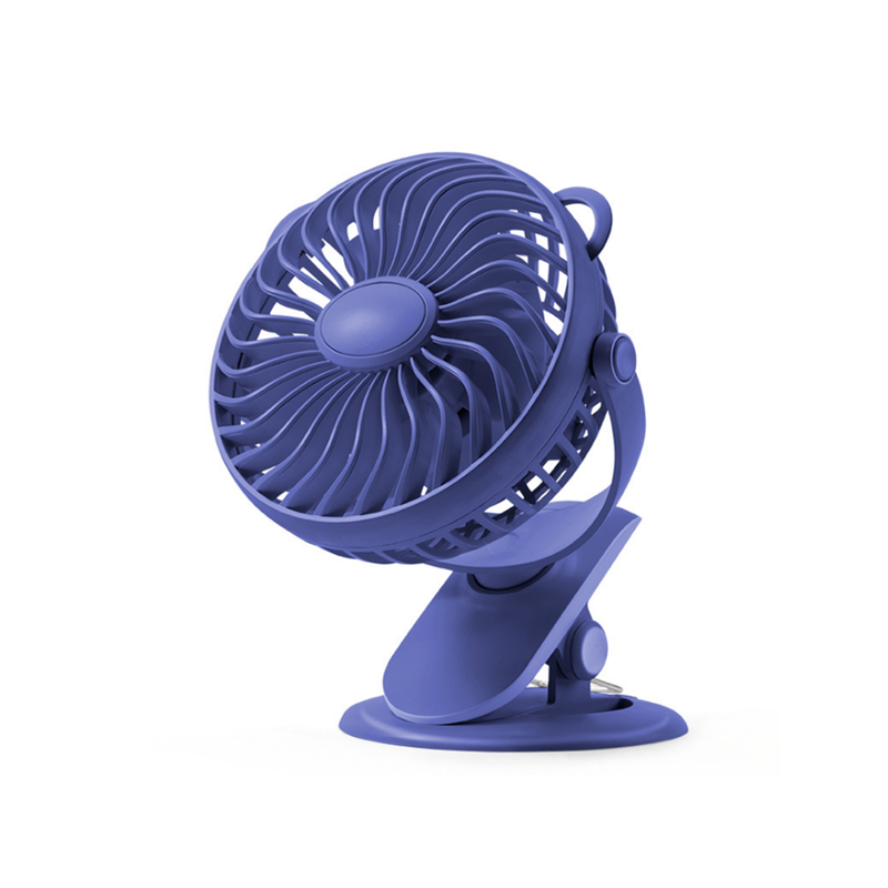 Clip Fan Usb Desktop Office Mini Dormitory Dark Blue Portable Fans