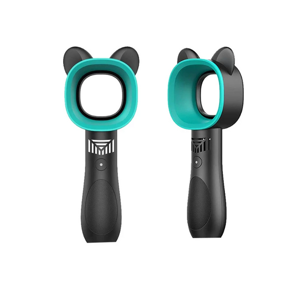 Mini Handheld Fan Electric Bladeless Cordless Usb Charging No Leaf Handy Cooler Decorative Cooling 360 Degrees Portable Fans