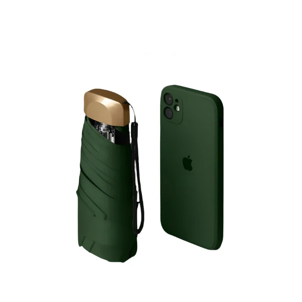 Umbrellas Mini Pocket Rain Umbrella Sun Shade For Women Business Use