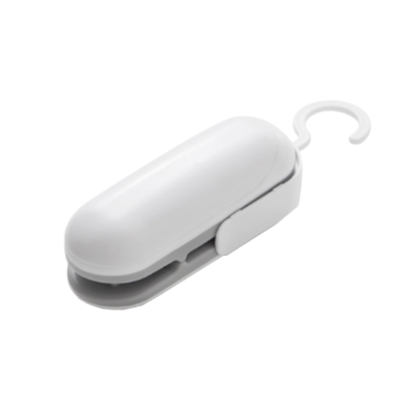 Mini Thermal Sealer Food Plastic Bag Hand Pressure Grey Vacuum Sealers