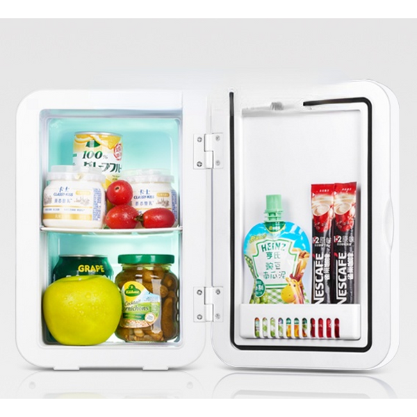 Car Mini Refrigerator Cosmetics Refrigeration Blue Mini Fridges