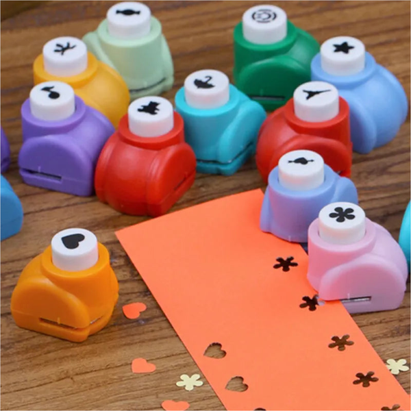 Mini Scrapbook Punches Handmade Cutter Card Craft Calico Printing Diy Flower Paper Hole Puncher Shape Hole Punches