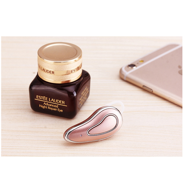 Mini Stereo Wireless Hands Free Headset Bluetooth Voice Control Music Earphone With Mic Headsets & Earpieces