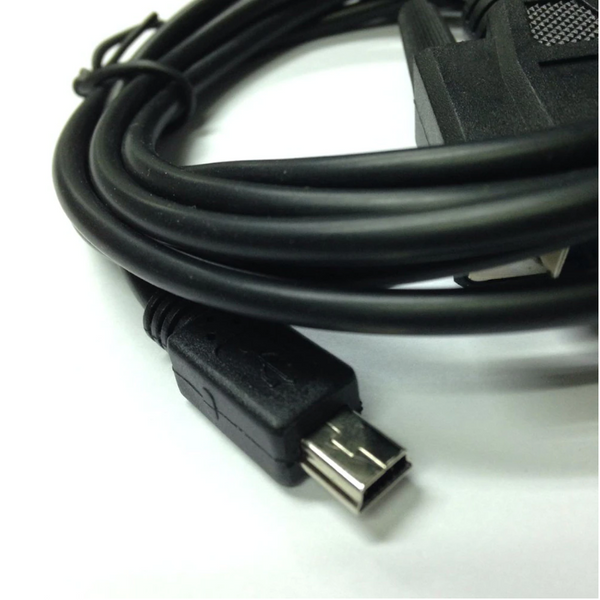 Mini Usb Male 5 Pin To Vga D Sub 15 Pins Adapter Cable For Mobile Dvd Evd 1.5M