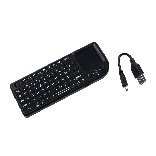 Mini Wireless Keyboard 2.4G Flying Mouse Handheld Touchpad Usblack Keyboards & Keypads