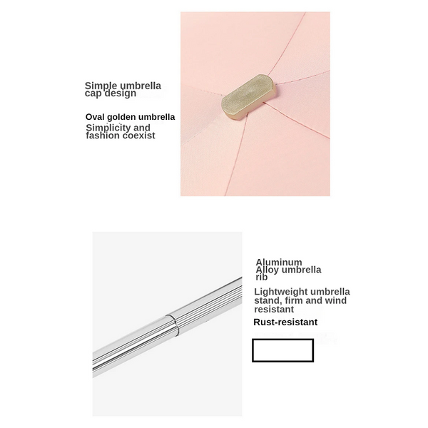 Umbrellas Mini Pocket Rain Umbrella Sun Shade For Women Business Use