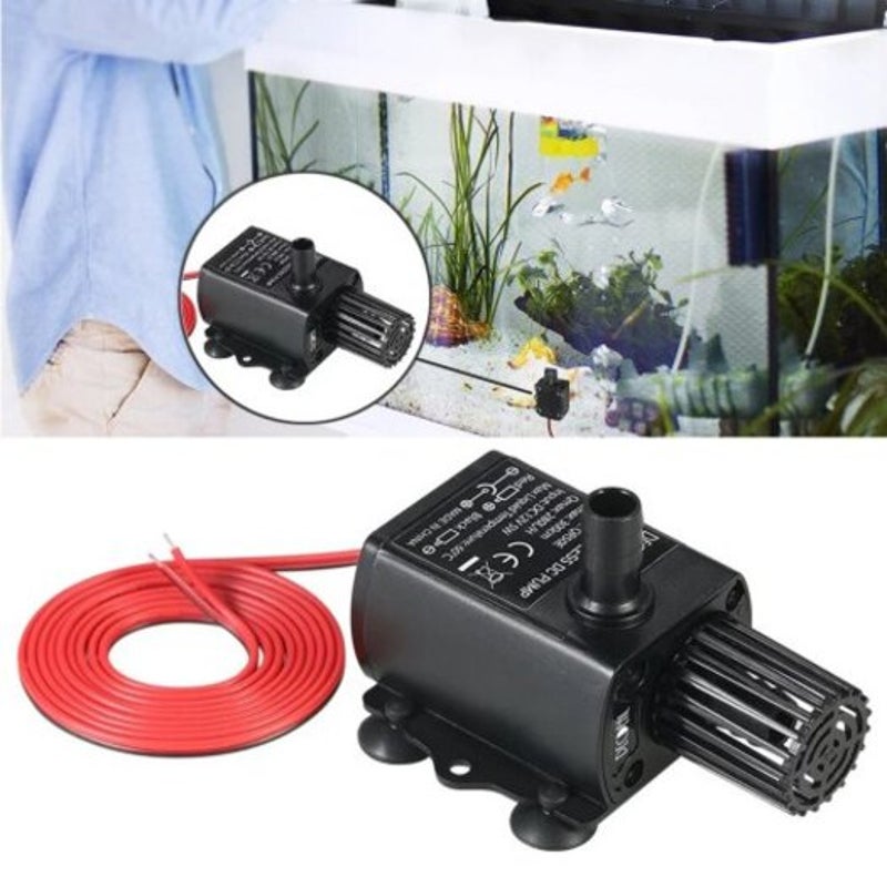 Miniature Brushless Direct Current Water Pump Circulation Fountain Dc12v Black Other Watering Equipment
