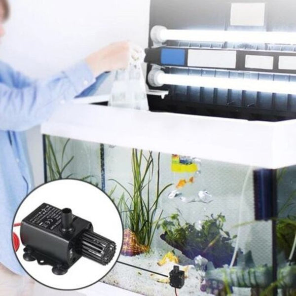 Miniature Brushless Direct Current Water Pump Circulation Fountain Dc12v Black Other Watering Equipment