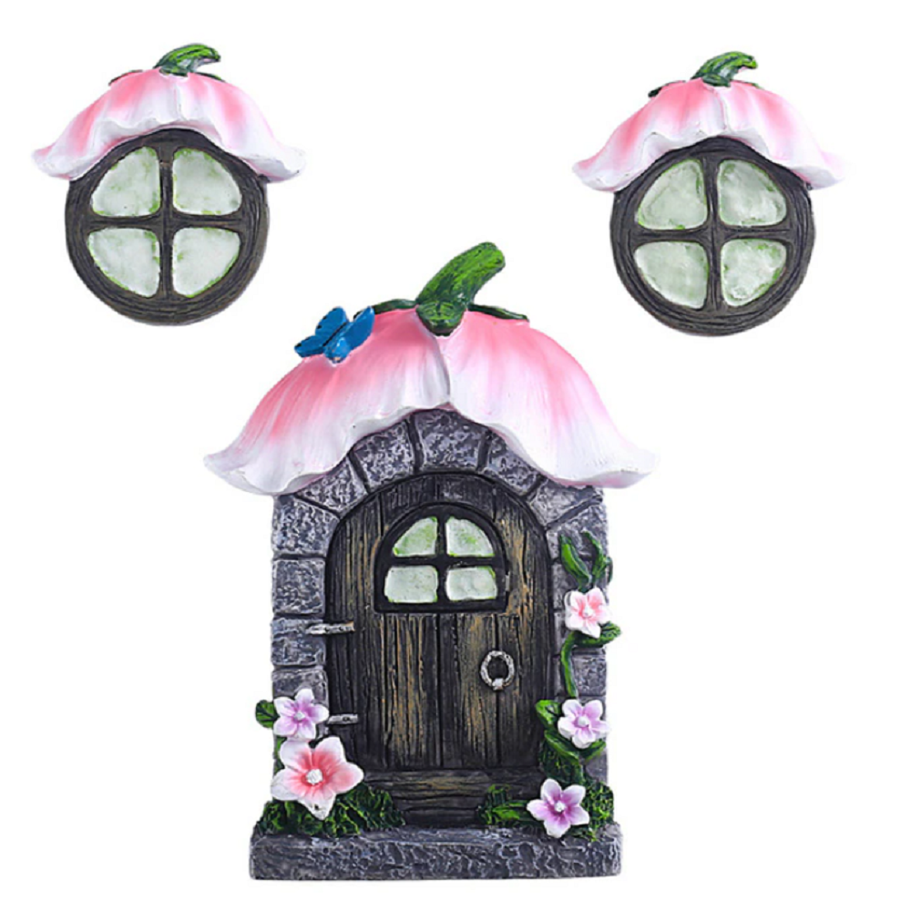 Miniature Fairy Door Decorative Resin Sculpture Ornaments & Statues