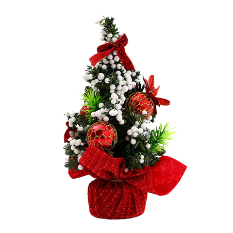 Mini Desktop 20Cm Christmas Tree Decoration Seasonal Decorations