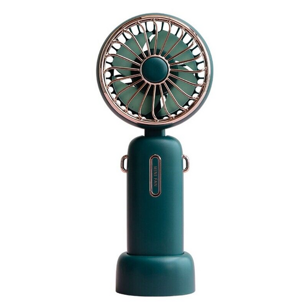 Mini Fan With 3 Wind Speeds Adjustable Rechargeable Electric Handheld Hanging Rope
