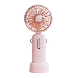 Mini Fan With 3 Wind Speeds Adjustable Rechargeable Electric Handheld Hanging Rope