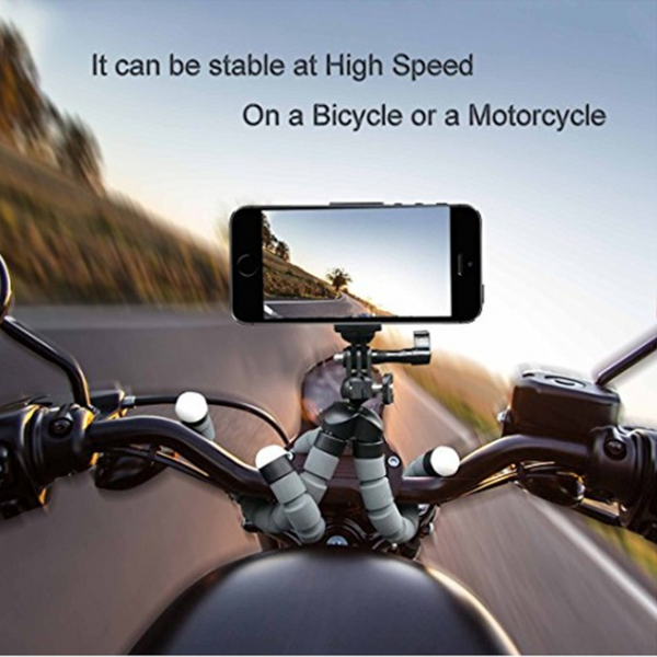 Mini Flexible Sponge Octopus Tripod Smartphone For Gopro 10 9 Camera Accessory Mounts & Holders