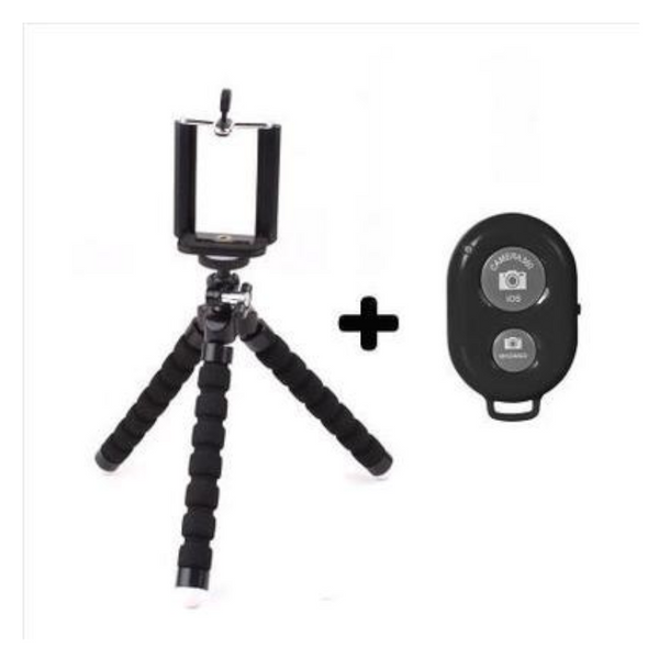 Mini Flexible Sponge Octopus Tripod Smartphone For Gopro 10 9 Camera Accessory Mounts & Holders