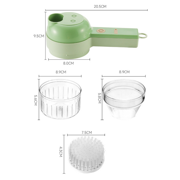 Mini Food Processor Multifunctional Salad Fruit Vegetable Slicer Chopper Choppers