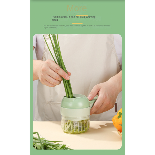 Mini Food Processor Multifunctional Salad Fruit Vegetable Slicer Chopper Choppers