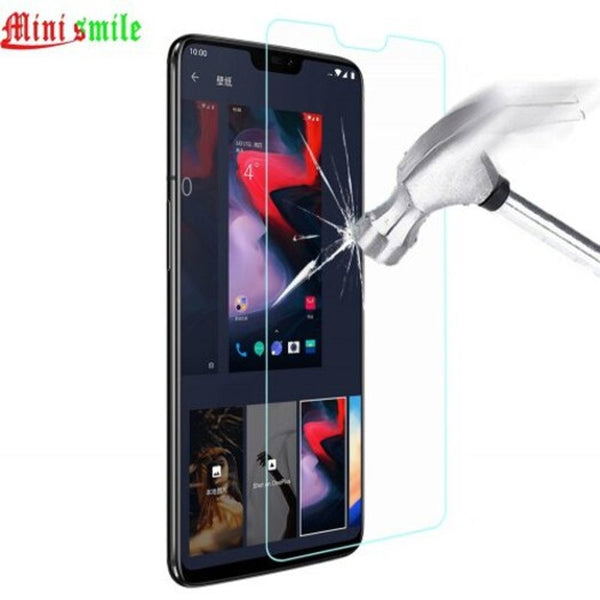 2Pcs 9H Tempered Glass Film Screen Guard Protector For Oneplus 6 Transparent
