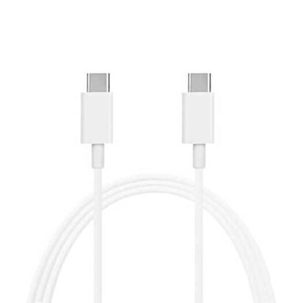 5A Usb 3.1 Type C Male To Pd Data Charging Cable For Macbook White 100Cm