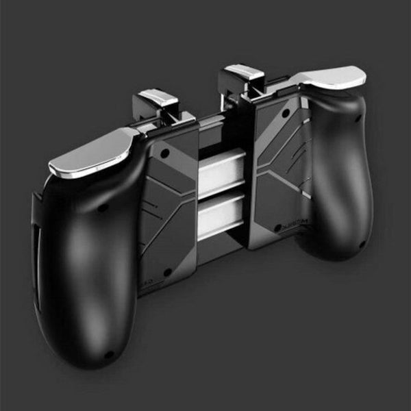 Mobile Gaming Joystick Controller Trigger Fire Button L1r1 Gamepad Black All In One With Moving Controllers & Attachments