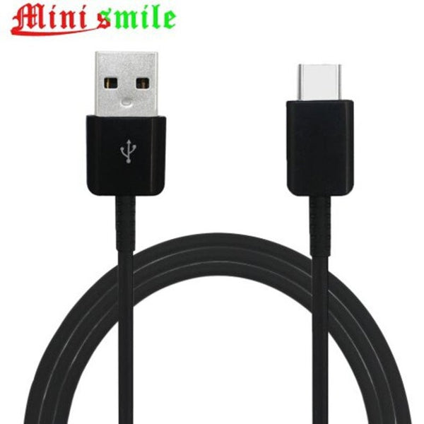 Original Fast Charge Type Data Sync Cable For Samsung Galaxy S9 Plus Black Cables & Adapters
