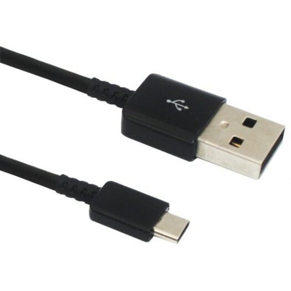 Original Fast Charge Type Data Sync Cable For Samsung Galaxy S9 Plus Black Cables & Adapters